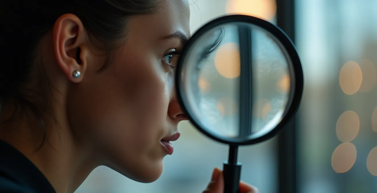 Metaphorische Darstellung von Analysefallen und kognitiven Verzerrungen