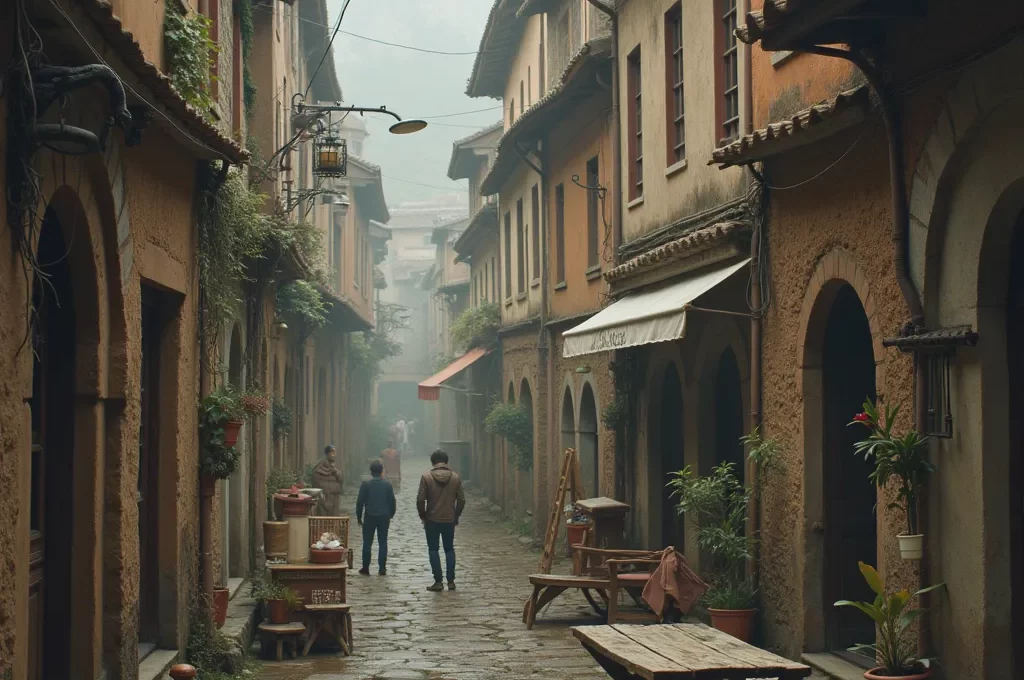 Symbolische Darstellung der industriellen Pfadabhängigkeit Deutschlands
