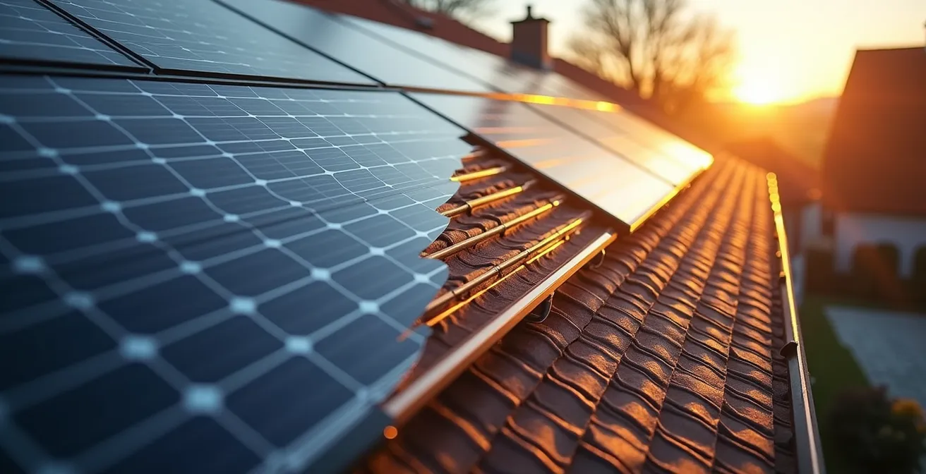 Vergleich zwischen Photovoltaik und Solarthermie auf deutschem Hausdach