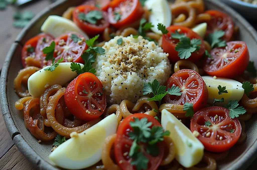 Industriehalle verwandelt in temporären Kunstraum mit Lichtinstallationen und Besuchern